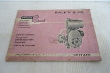 Ducati Salice 2 HP catalogo parti di ricambio motori industriali