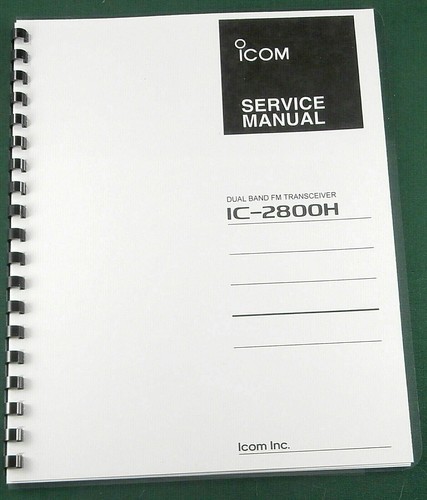 Icom 2800h manuale - ic-2800h,