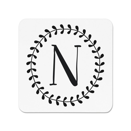 Lettera corona floreale - lettera,