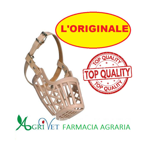 Museruola plastica per cani - plastica,