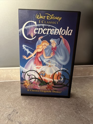 Cenerentola vhs disney dvd - cenerentola,