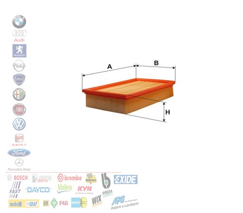 Filtro aria per ford - filtro,