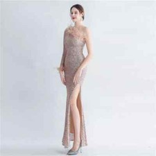 Vestito Abito Elegante Lungo