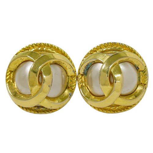Orecchini rotondi chanel - rotondi,