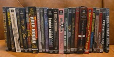 HUGE WWE Biography DVDs Lot Of