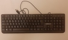 Tastiera con filo 105 tasti USB Nera Mediacom Cod. M-SKB2200