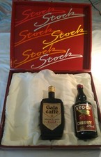 VINTAGE RARA CASSETTA DI LIQUORI STOCK ANNI 70 SERIE BAR IN CASA