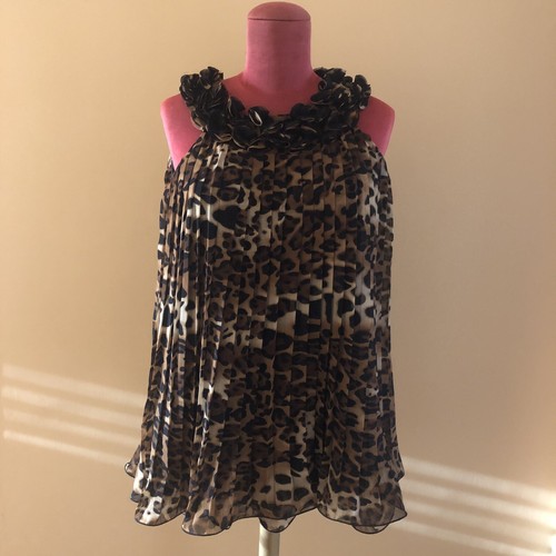 Vestito camomilla leopardato - vestito,