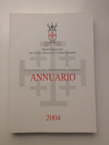 Annuario 2004 ordine equestre - annuario,