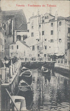 ct63 cartolina venezia fond. dei tolentini annullo croce rossa treno ospedale
