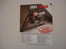 advertising Pubblicità 1982 MOTO JAWA 350 /634
