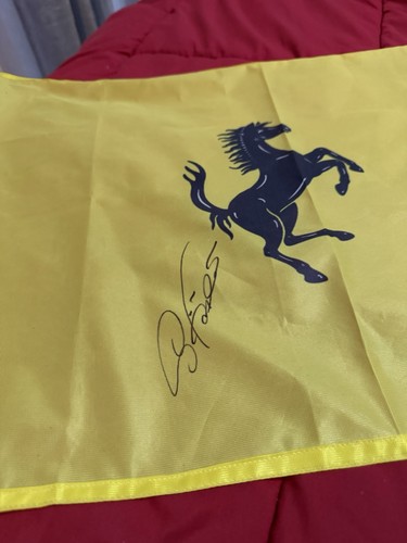 Bandiera ferrari con - bandiera,