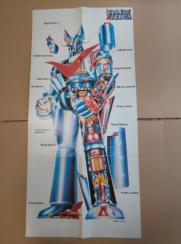 Poster grande mazinga ed - poster,