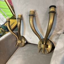 Antica coppia di applique Giò