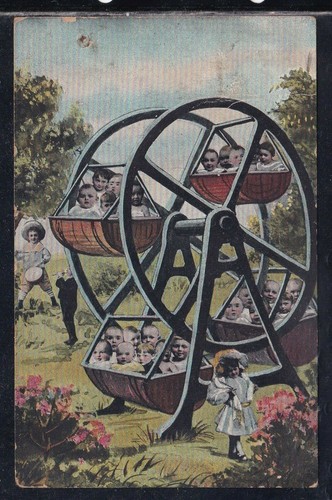 Cartolina svizzera bambini - svizzera,