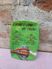Svuotatasche Treno Collezione Goliardico Divertente Anni 80 Italy Ferrovie Treni