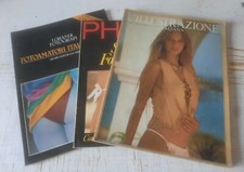 Lotto 3 libri fotografia, illustrati, Photo,  Illustrazione italiana, occasione