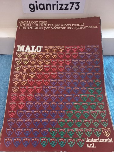 Catalogo ricambi anelli - anelli, di