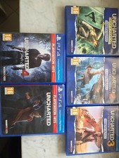 Set completo videogiochi serie uncharted ps4