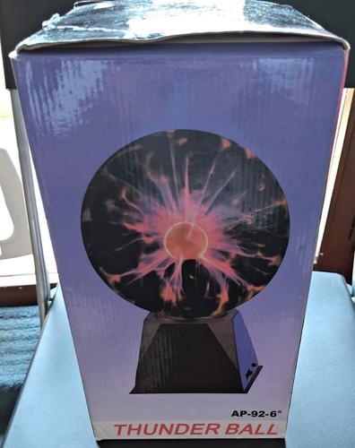 Sfera plasma lampada - al,