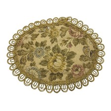 Tovagliolo arazzo tedesco vintage anni 60 piccolo tovaglietta arredamento retrò