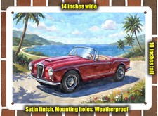 Metal Sign - 1956 Lancia