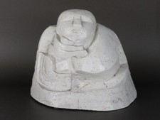 Scultura Uomo In Gesso Figura