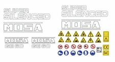 mosa ge 60 decalcomanie adesivi kit Completo