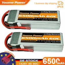 2 pezzi 14,8 V 4S 6500 mAh 60