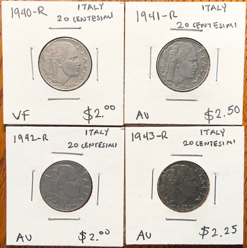 Lotto monete italia 1940 - lotto,