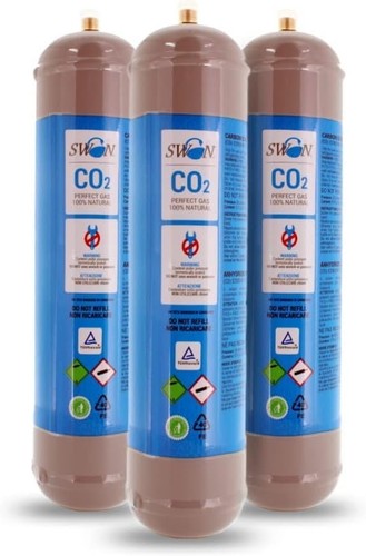 Bombola co2 600gr usa - 600gr,