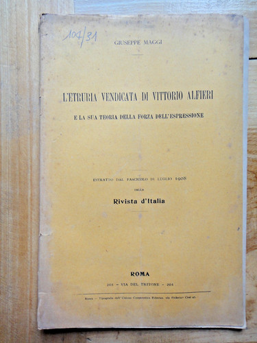 1908 etruria vendicata - 1908-l'etruria, di
