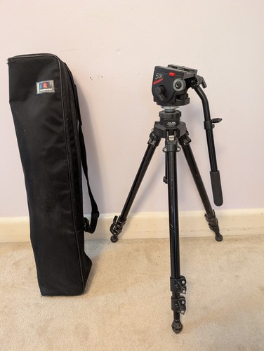 Manfrotto 055cb treppiede - manfrotto,