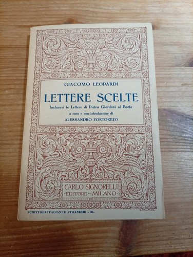 Lettere scelte leopardi - di,