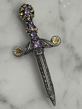 Spilla vintage in argento