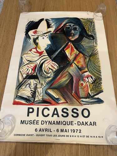 Picasso affiche litho 1972 - affiche,