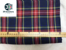 Tessuto Scozzese Natalizio Al