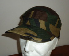 Berretto mimetico cotone Woodland Esercito Italiano - stupida - 2000 - tg 3^