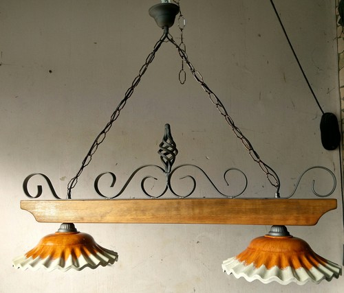 Bilanciere lampadario rustico - bilanciere,