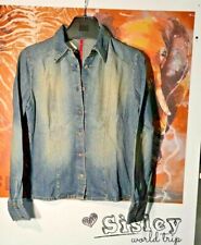 Camicia jeans L donna MISS SIXTY LARGE  NUOVA  MADE IN ITALY