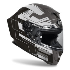 Airoh Casco Integrale Gp 550 S in Fibra Hpc Challenge BLACK MATT Varie Taglie 