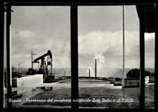 RAGUSA panoramica del complesso industriale gulf italia e A.B.C.D.