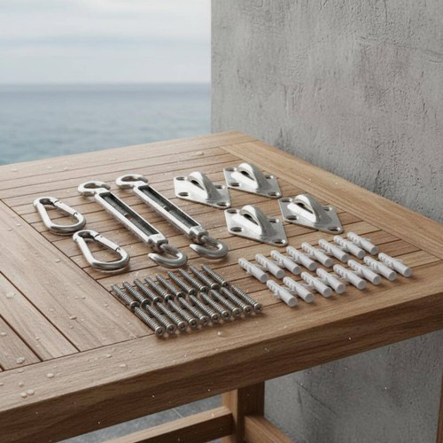 Pezzi kit fissaggio vela - 24,