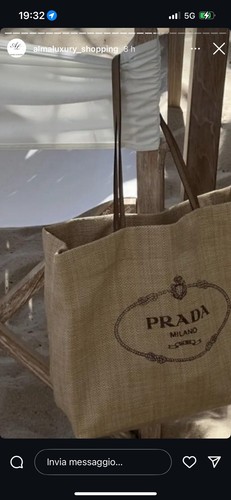 Borsa prada beige - borsa,