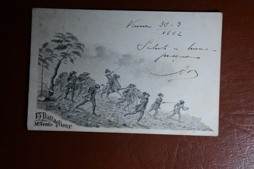 Cartolina militare - militare, 13