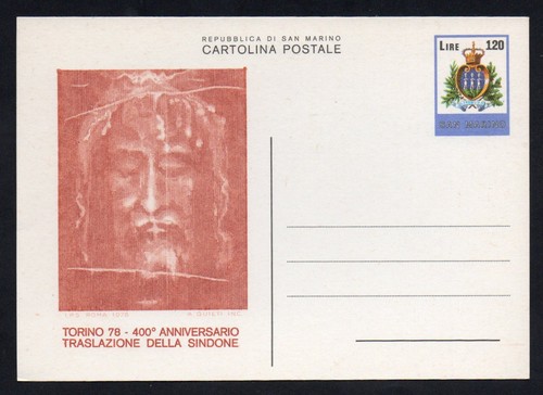 San marino cartolina postale - marino,