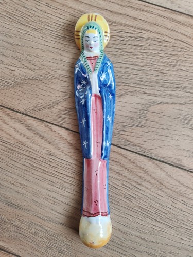 Statua madonna ceramica vietri - statua,