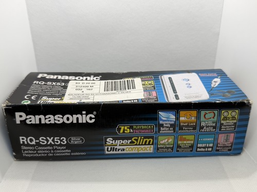 Panasonic sx53 cassette - panasonic, rq-sx53