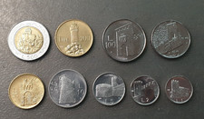 SAN MARINO 1988 SERIE ANUAL MONEDAS  1+2+5+10+20+50+100+200+500 LIRE SC UNC