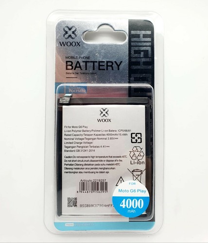Bateria movil moto - g6, play